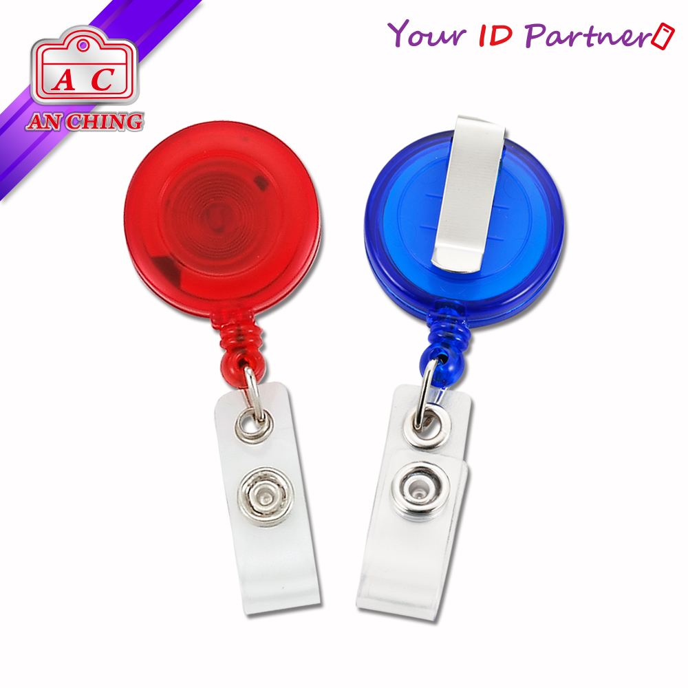 AC912-T Transparent Color Badge Reels
