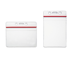 Soft Vinyl Badge Holder Production 1998